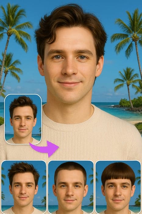 Character Hair Style Generator